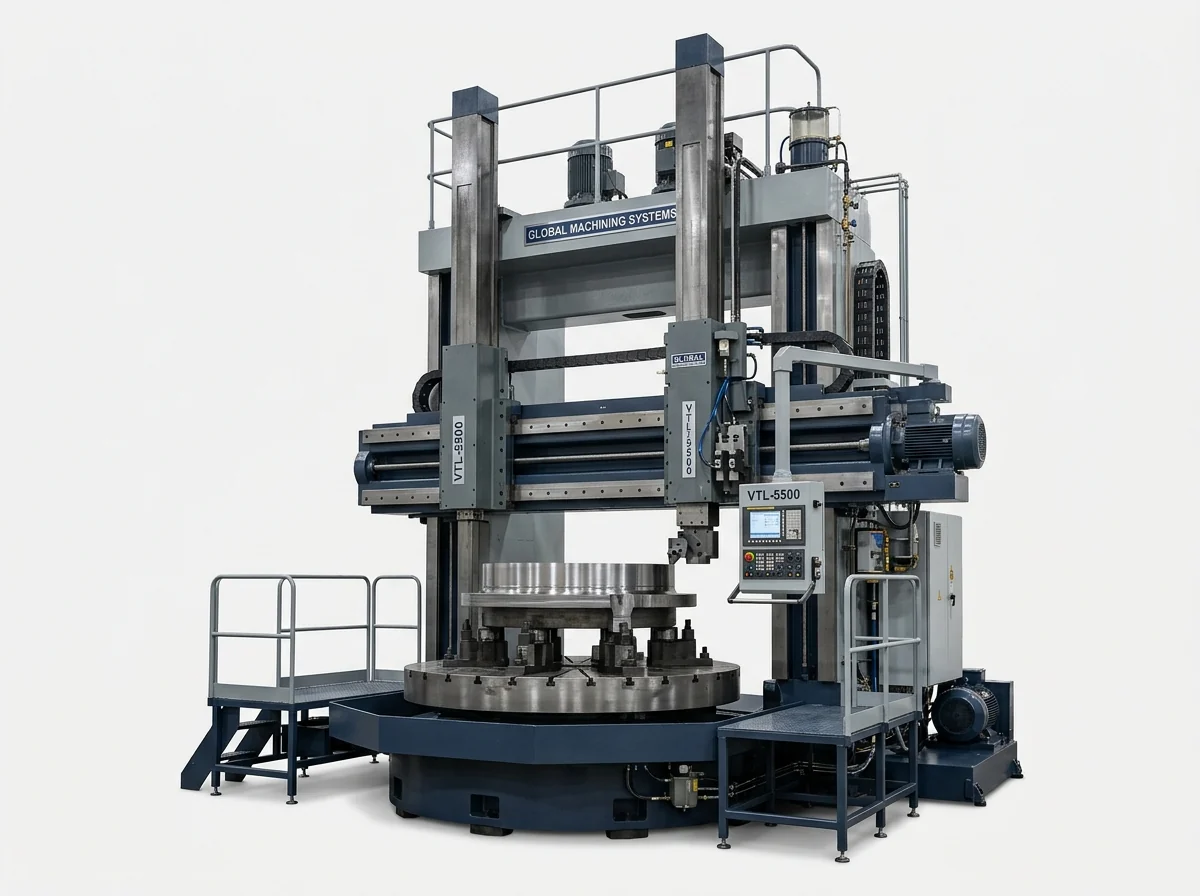 18 Feet Vertical Turning Lathe Machine